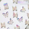 Arte de Unhas Borboleta Aurora Atacado Nova Celebridade Online Borboleta Pequena de Resina 3D Estilo Fada Acessórios para Arte de Unhas