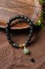 Fragancia de gota de grado Hainan Qinan natural Cadena de mano DIY para hombres y mujeres Wenwan lectura cuentas de Buda accesorios lujo ligero