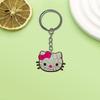 Llavero creativo de la serie Hello Kitty de AliExpress. Pequeño regalo. Llavero de coche de moda.
