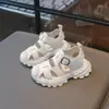 Sandalias Versátiles y Sencillas para Niños 2026 Verano Nuevas Cómodas Caladas Estilo Princesa Moda Infantil Sandalias Deportivas