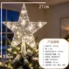 Vários Tipos de Estrelas Transparentes de Plástico Luminosas para Topo de Árvore de Natal com Luz Quente, Luzes Coloridas Piscantes e Decorações Luminosas para Topo de Árvore de Natal em Formato de Estrelas de Cinco Pontas