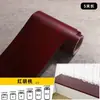 Adesivo de grão de madeira autoadesivo capa de madeira maciça cobrir furos reparar piso madeira borda de porta wrap tira decorativa renovação de guarda-roupa móveis