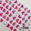 Rhinestones de Uñas K9 Floyd de Alta Calidad con Base de Punta, Cuadrado Gordito, Corazón Inclinado, Cubo de Azúcar, Accesorios de Joyería de Vidrio Súper Brillantes al por Mayor
