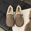 Sapatos Birkenstock com Forro de Lã Feminino Solado Macio Novos 2025 Sapatos Retrô Outono e Inverno Solado Grosso Sapatilhas Sapatilhas Sola Grossa Sapatos Quentes de Lã e Algodão