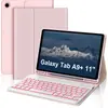 Adequado para Samsung Tablet A9+ 11 polegadas Capa Protetora X210/X216 Teclado Bluetooth Retroiluminado Estojo de Couro com Slot para Caneta