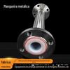 Mangueira trançada de metal PTFE Teflon resistente a altas temperaturas 304 mangueira de flange de aço inoxidável de PTFE