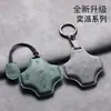 Estojo de Chaveiro Dongfeng Yipai 007 Novo 2024 e008 Estojo de Chave de Carro Borda Prateada Concha de PVC Totalmente Envolto Anti-queda Masculino