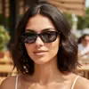 Gafas de Sol Europeas y Americanas Estilo Hot Girl Gafas de Sol Retro Nuevo Estilo 2026 Forma Cóncava Anti-UV Gafas de Sol para Fotos Protección Solar