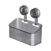Estante de Almacenamiento con Ventosa para Inodoro, Lavabo, Baño, Caja de Almacenamiento Cosmético de Pared sin Taladro, Tipo Ventosa