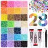 Venta al por mayor transfronteriza de diamantes de resina de colores para caramelos de 3 mm/4 mm/5 mm, juego de colores mixtos, diamantes de resina para decoración de uñas