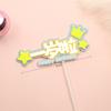 Direitos Autorais Toppers de Coroa para Decoração de Bolo para o Primeiro Aniversário do Bebê, Pequeno Príncipe, Pequena Fada Inserts para Assar, Bandeiras, Fabricante
