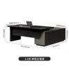 Mesa de escritório de designer de ponta, mesa executiva, mesa grande luxuosa para chefes, mesa de gerente, mesa de CEO, escritório de gerente