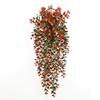 Pendurador de Parede de Vime Artificial Transfronteiriço Eucalipto Plantas Verdes Simuladas Casa Exterior Flores Decorativas Plantas Penduradas Falsas Vinhas