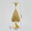 Lanterna Preta Estilo Ins Nórdico Suporte de Velas de Metal Decoração de Casa Decoração de Mesa para Jantar à Luz de Velas Ornamento em Forma de Coração