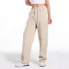 Roupas Femininas de Algodão e Linho 2026 Primavera Novo Estilo Artístico Lavado com Areia Solto de Algodão e Linho Emagrecedor Casual Calças Longas para Mulheres