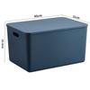 Caja de Almacenamiento de Plástico con Tapa Caja para Guardar Ropa Interior Calcetines en el Armario Contenedor para Guardar Bloques de Construcción de Juguete Cesta para Guardar Bocadillos Libros Ilustrados