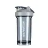 Bolsa Creativa Bolsa 500ml Vaso Mezclador de Plástico Sellado a Prueba de Fugas Vaso de Agua para Deportes Fitness Vaso Mezclador de Proteína en Polvo