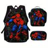 Mochilas Infantis de Desenho Animado Transfronteiriças, Mochilas Escolares para Alunos do Ensino Fundamental e Médio, Mochilas de Anime Cartoon de Grande Capacidade, Bolsas de Ombro, Estojos em Estoque