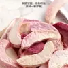Rebanadas de Durazno Liofilizado al por Mayor Piezas Crujientes de Durazno Fruta Deshidratada Decoración Horneada Trozos de Durazno Amarillo para Té Bocadillos