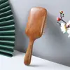 Peine de Madera de Sándalo Grande con Diseño de Dragón y Fénix Peine con Cojín de Aire Peine de Madera Maciza con Bolsa de Aire Peine Pequeño Exquisito para Niñas Peine Masajeador de Cabeza Peine para Meridianos del Cuero Cabelludo