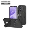 Funda magnética para teléfono tipo piel compatible con Transsion Infinix Note60, Hot70, con soporte, cubierta protectora anticaída