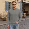 Camisa Henle de Manga Longa Amazon, Outono Manga Longa Botão para Baixo Casual Masculino Top Camisa Polo Fábrica de Origem
