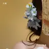 ¡Colección de Flores de Primavera! Pasador de Lirio Araña con Degradado Suave, Pinza para Flequillo con Atmósfera Súper de Hada, Pasador, Tocado de Flor, Accesorios para el Cabello