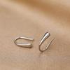 Pendientes de plata de ley S999 con forma de gota para mujer, de verano, nuevos, de alta gama, con diseño de viento frío y plata