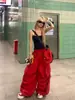 Pantalones Casuales de Color Puro con Caída Estilo Coreano Retro Perezoso para Mujer Verano 2025 Nuevos Pantalones de Pierna Ancha Sueltos Estilo Americano de Largo Hasta el Suelo