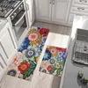 Alfombrillas Absorbentes para Puerta de Cocina Transfronterizas para el Hogar Juego de Dos Piezas de Alfombrillas Alfombrillas para Puerta de Cocina Alfombrillas para Baño Alfombrillas Antideslizantes