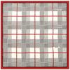 90 cm francês novo xadrez de listra geométrica feminina para todos os jogos decorativo grande lenço quadrado lenço de viagem xale lenço