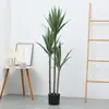 Árvore de simulação planta bonsai planta em vaso shopping center escritório sala de estar decoração flor flor artificial planta verde banana de viajante atacado