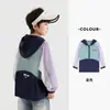 Ropa de Protección Solar para Niños Duoduo, Chaqueta Refrescante de Gasa de Aire con Empalmes de Ala de Cigarra, Chaqueta Deportiva Casual de Verano para Niños