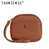 Monedero de mano moderno y sencillo Yueqiankai, Mini bolso multifuncional que puede guardar lápiz labial, Bolso con cremallera para auriculares