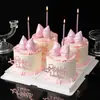 Celebridad de Internet Pastel de San Valentín Chino Decoración Feliz Día de San Valentín Chino Arco de Cuero Acrílico Enchufe Decorativo para Hornear