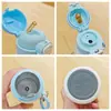 Taza Térmica de Acero Inoxidable para Doble Bebida con Dibujos, Vacío, Taza Infantil con Popote, Stitch Taza para Doble Bebida, Mickey Taza de Agua para Estudiante