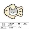 Bordado de computadora logo accesorios de ropa gato de dibujos animados animal insignia accesorios de ropa parches DIY pegatinas pegatinas de tela bordada