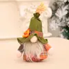 Decoração de Natal Transfronteiriça Boneco de Velho Sem Rosto tamanho pequeno Boneco da Colheita Presente Boneco Anão de Tecido em Pé Enfeites