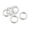 Anillo de Resorte Redondo Abierto de Aleación de Zinc Broche de Resorte Accesorios Piezas para Joyería DIY Llavero Colgante para Bolsa Materiales