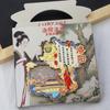 [Provincia de Henan] Imán para nevera de la atracción turística Montaña Laojun en Luoyang, Montaña Wansui en Kaifeng, Imán para nevera de la Torre del Maíz en Zhengzhou