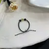 Mão dada para atrair amor à distância pulseira de casal de obsidiana azul aquamarina corda de mão trançada com ímã de cristal um par