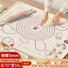 Tapete Grande Espesado de Silicona Tapete para Amasar Masa Panel de Silicona de Grado Alimenticio Tapete para Rodillo Tapete para Amasar Masa Tapete para Amasar Qin Wan Wu