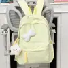 Nueva Mochila Escolar Estilo Japonés para Mujer, Simple y Fresca, Versátil para Estudiantes de Secundaria y Preparatoria, Mochila con Lazo Estilo Ins, Mochila Casual
