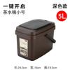 Cubo de Té Cubo de Posos de Té Cubo de Té Juego de Té Cubo de Drenaje Cubo de Plástico para Té Juego de Té Kung Fu Cubo de Bandeja de Té para Sala de Estar Hogar