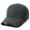 Boné de Baseball Liso Transfronteiriço para Homens e Mulheres, Chapéu de Aba Curva com Proteção Solar Ajustável, Chapéu Versátil Simples Tendência para Primavera e Verão