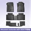 Alfombrilla de coche TPE 3D para todo tipo de clima, adecuada para Mitsubishi Outlander PHEV 2021-2024 con timón derecho