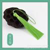 10cm borla de cuerda cerrada borla poliéster hilo fino material suave resistente a las arrugas marcapáginas abanico Correa corta venta al por mayor
