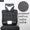 Instalação Simples de Encosto de Cabeça para Cadeira de Computador de Escritório, Encosto de Cabeça, Almofada, Sem Furos, Encosto de Cadeira com Altura Ajustável, Suporte Lombar, Shihai