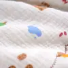 Almohada Nube de Algodón Puro Clase A para Bebé, Almohada Plana para Bebé, Almohada Nube para Recién Nacido, Paño para Eructar, Almohada Antivómito