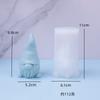 Muñeca sin rostro Enanos Molde para velas DIY Epoxi Anciano sin rostro Piedra expandida para aromaterapia Molde de yeso